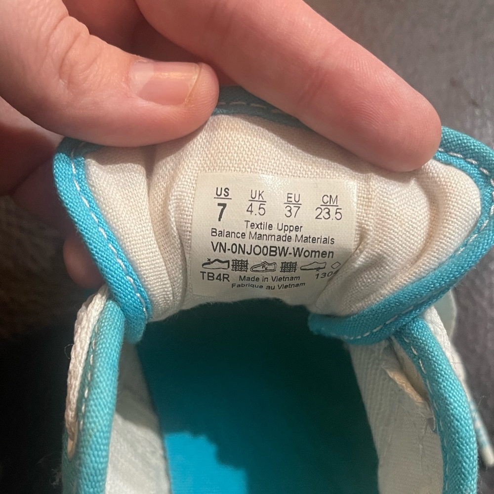 Blue Vans - Picture 3 of 6